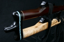 Boise de Rose Native American Flute, Minor, Mid A-4, #E52Ja